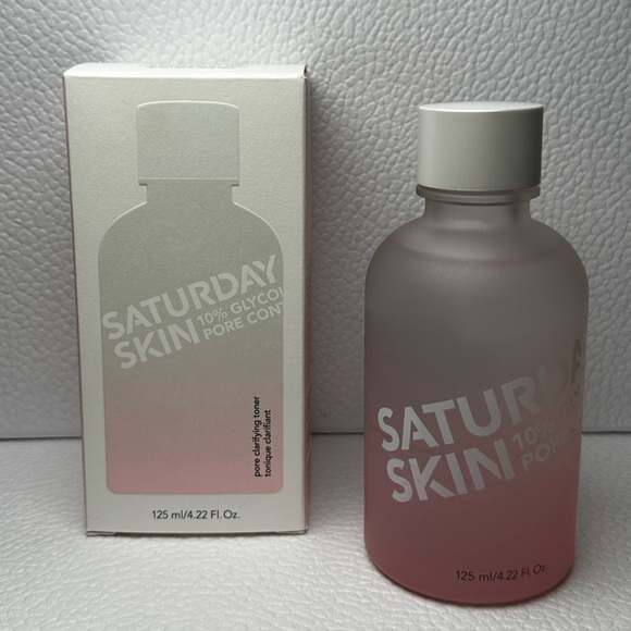 🆕 SATURDAY SKIN Pore Clarifying Toner 125 mL NIB - Picture 2 of 7